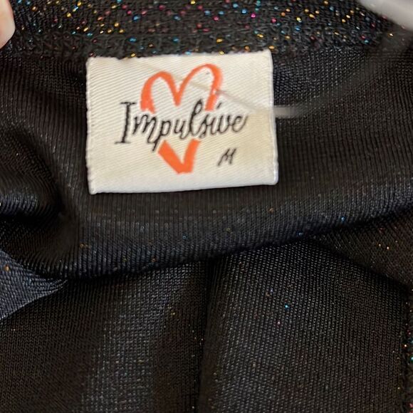 Impulsive Brand Sparkly Duster Medium NWOT - Picture 6 of 8